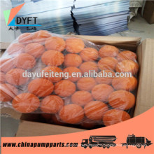 concrete pump cleaning sponge balls, concrete pump spare parts and accessaries